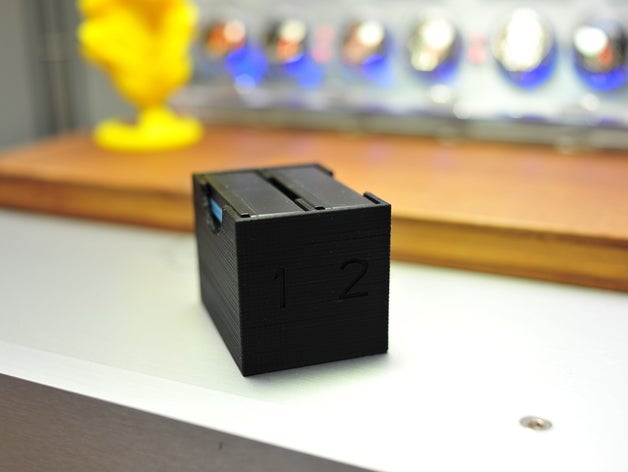 fujifilm np-w126 npw126 battery case camera 3D print model - Mito3D
