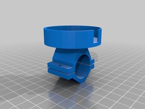 naza gps tailboom monte v2 3d impresión 3d print model - Mito3D