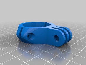 30 mm clamp camera customized 3d print model - Mito3D