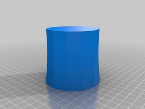 mon personnalisés polygone vase de la coupe du bracelet générateur décor 3d print model - Mito3D