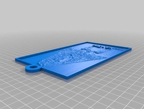 virgen 2d art customized 3d print model - Mito3D