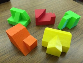 5a 1a çeşitli şekiller çoklu görünüm çizim parçası mühendislik 3dmodel görünümleri izometrik modelleri ortogonal parçalar parça model şeyler 3d print model - Mito3D