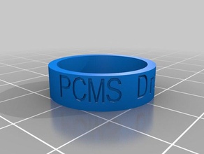 pcms ring ringen maat 3d print model - Mito3D