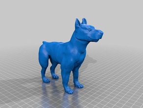 plus wouf sculptures robertus keers rotterdam 3d print model - Mito3D
