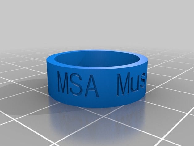 msa ring ringen maat 3D print model - Mito3D