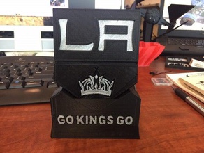 los angeles kings coasters other 3d print model - Mito3D