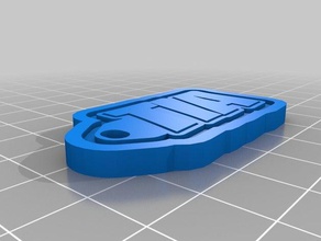 clave de la etiqueta tia organización personalizado 3d print model - Mito3D
