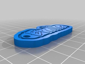etiqueta de chave emile organização personalizado 3d print model - Mito3D