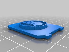 fist door other customized 3d print model - Mito3D