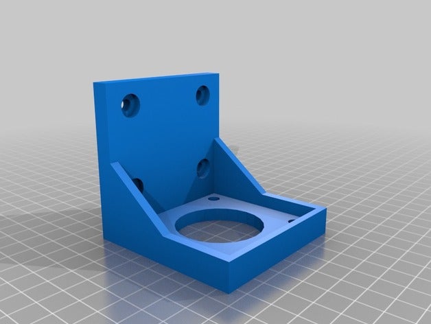 nema 23 stepper motor mount robotics 3D print model - Mito3D