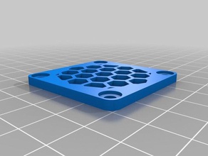 40 x mmlik fan ızgara 3d yazıcı parçaları 3d print model - Mito3D