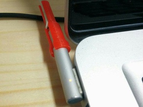 macbook protector del cable equipo 3d print model - Mito3D