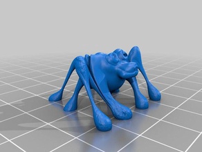 spidersnarf esculturas robertus keers roterdão nós snarf 3d print model - Mito3D