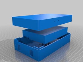 case banana pipro 35 hdd electronics pro simplenas 3d print model - Mito3D