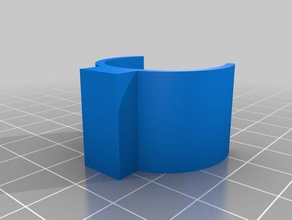 customizer torcia clip organizzazione personalizzato 3d print model - Mito3D