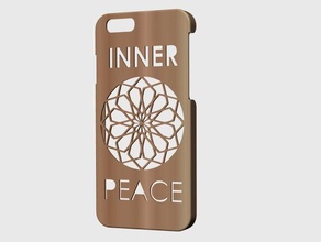 iphone 6 inner peace art gadgets geomtry mobile phone rasta sacred geometry symbol 3d print model - Mito3D