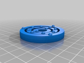 il mio personalizzato atomo pieno controllo su ogni anello la fisica astronomia 3d print model - Mito3D