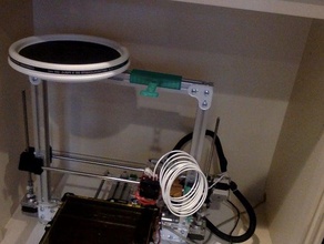 extra filament holder 3d printer accessories 3d print model - Mito3D
