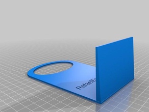 wall phone holder mobile customizer 3d print model - Mito3D