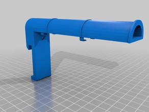 soporte de bobina prusa i3 3d la impresora accesorios filamento cola 3dr spoolholder sujetarollos sujeta 3d print model - Mito3D