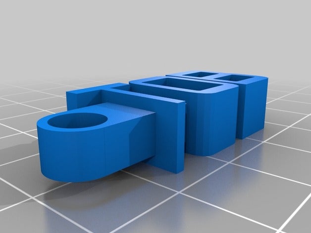 mijn persoonlijke boodschap sleutelhanger organisatie 3D print model - Mito3D