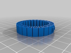 noor nombre las pulseras personalizado 3d print model - Mito3D