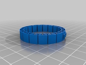 noor les bracelets personnalisé 3d print model - Mito3D