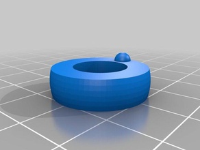 1 ring natuurkunde de astronomie maat 3d print model - Mito3D
