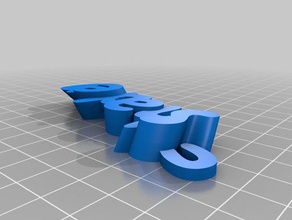 shaden- name keyring keyfob organization customized 3d print model - Mito3D