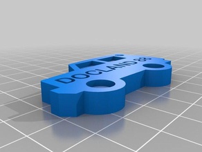 defender keychain keychains 3d print model - Mito3D