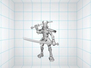 samurai ben construction toys creation tinkerplay 3d print model - Mito3D