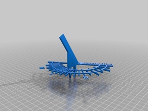 sundial 3d printing customized 3d print model - Mito3D