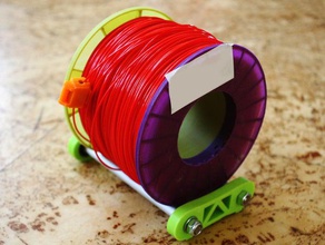 rolamento de esferas spool titular 3d a impressora os acessórios filamento 3d print model - Mito3D