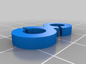 back hooks organization customized 3d print model - Mito3D