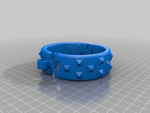mijn maat manchet kraag customizer armbanden 3d print model - Mito3D