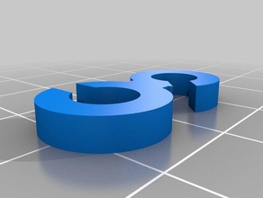 back hooks organization customized 3d print model - Mito3D