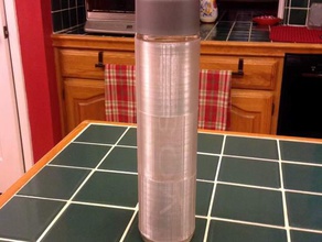 capa de garrafa água voss 800ml a cozinha jantar 3d print model - Mito3D