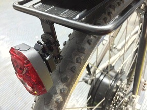 planète vélo cyglolite monte schwinn rack sport à l'extérieur cyglo lite planetbike la queue de lumière 3d print model - Mito3D