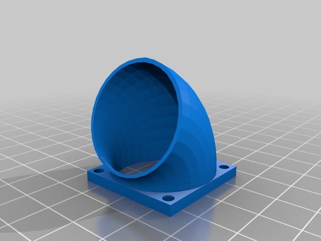 yet another e3d cooling fan duct printer parts 3D print model - Mito3D