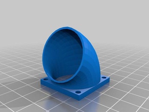 ainda outro e3d de refrigeração duto do ventilador a impressora partes 3d print model - Mito3D