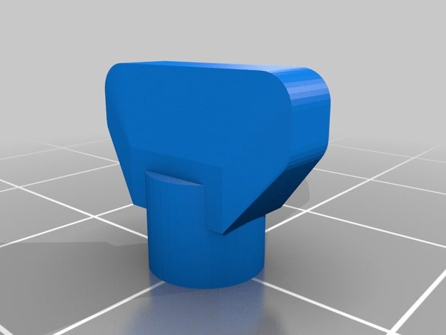 mijn maat vinger-vriendelijke snap-on hex socket aka bout oren de hand hulpmiddelen 3D print model - Mito3D