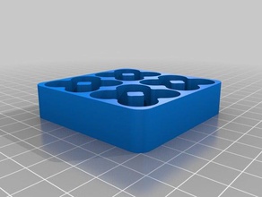 personnalisé de piles alcalines organisation 3d print model - Mito3D