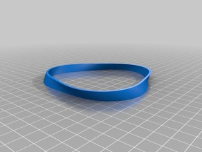 mijn maat trig armband sieraden 3d print model - Mito3D