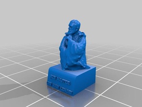 obi wan kenobi buste scans replica ' s jedi scifi de sith skywalker ster star wars trooper yoda 3d print model - Mito3D