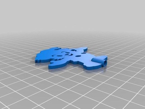 bamse matamoscas 3d la impresión pequeño niño 3d print model - Mito3D