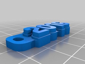 2016 v1 organizasyon özelleştirilmiş 3d print model - Mito3D