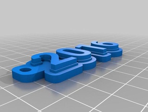 2016 v2 organización personalizado 3d print model - Mito3D