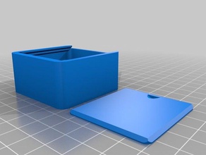 boîte de 5x5x25 v1 les conteneurs personnalisé 3d print model - Mito3D