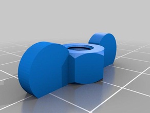 my customized nut job bolt washer threaded rod factory nuts drone parts 3d print model - Mito3D