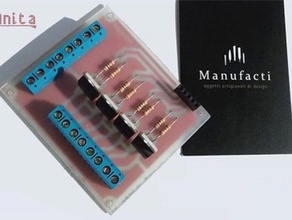 circuit uitbreiding hellingen 14 3 d de printer accessoires 4 extruders verwarmd mosfet-40a mosfet 3d print model - Mito3D